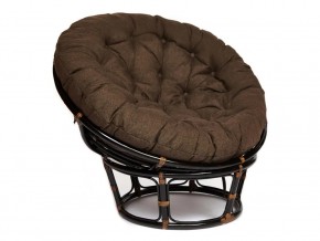 Кресло Papasan 23/01 W с подушкой Antique brown, ткань Коричневый в Мегионе - megion.magazin-mebel74.ru | фото