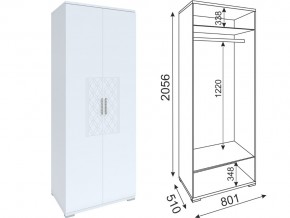 М01 Шкаф двухдверный в Мегионе - megion.magazin-mebel74.ru | фото