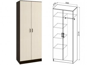 ШКР800.2 Шкаф 2х-створчатый комби в Мегионе - megion.magazin-mebel74.ru | фото